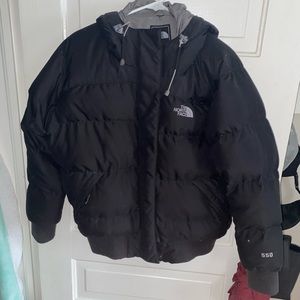 Black Northface Puffer Jacket
